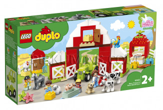 10952 LEGO® DUPLO Фермерский трактор, домик и животные, от 2+ лет NEW 2021!(Maksas piegāde eur 3.99)