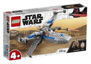 75297 LEGO® Star Wars Resistance X-Wing™, no 4+ gadiem NEW 2021!(Maksas piegāde eur 3.99)
