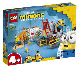 75546 LEGO® Minions Миньоны в лаборатории Грю, c 4+ лет NEW 2021!