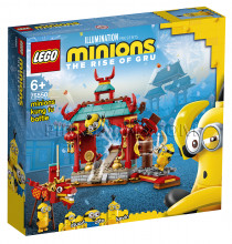 75550 LEGO® Minions Minjonu Kung Fu cīņa, no 6+ gadiem NEW 2021! (Maksas piegāde eur 3.99)