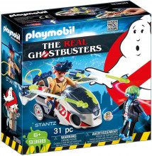 9388 PLAYMOBIL® Ghostbusters Spoku mednieks ar motociklu, no 6+