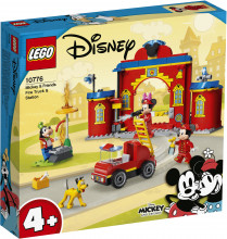 10776 LEGO® Disney Пожарная часть и машина Микки и его друзей NEW 2021! (Maksas piegāde eur 3.99)