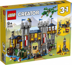 31120 LEGO® Creator Viduslaiku pils, no 9+ gadiem NEW 2021! (Maksas piegāde eur 3.99)