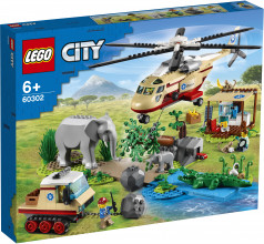 60302 LEGO® City Savvaļas dzīvnieku glābšanas operācija, no 6+ gadiem (Maksas piegāde eur 3.99)