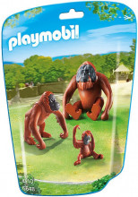 IZPĀRDOŠANA! 6648 PLAYMOBIL® Wild Life Orangutānu ģimene, no 4+