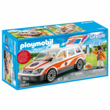 70050 PLAYMOBIL® City Life Ātrās palīdzības mašīna ar skaņām, no 4+