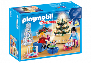 9495 PLAYMOBIL® Christmas Ziemassvētku istaba, no 4+ (mazliet iepakojums iebojāts)