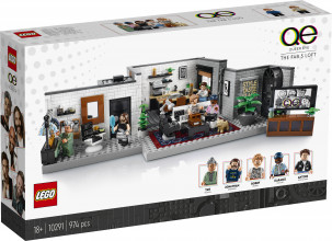 10291 LEGO® Icons Qe Queer Eye Fab Five mājoklis, no 18+ gadiem NEW 2021! (Maksas piegāde eur 3.99)