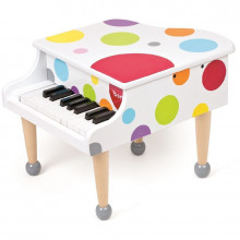 J07627 JANOD Muzikāla koka rotaļlieta Klavieres, no 3gadiem