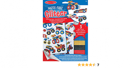 Melissa & Doug izkrāso mīkstās uzlīmes ar nesmērējošiem spīdumiem - Auto19251