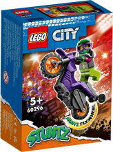 60296 LEGO® City Kaskadieru triku motocikls, no 5+ gadiem, NEW 2022!