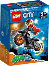 60311 LEGO® City Uguns triku motocikls 5+ gadiem, NEW 2022!