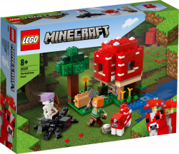 21179 LEGO® Minecraft Грибной дом, c 8+ лет, NEW 2022! (Maksas piegāde eur 3.99)