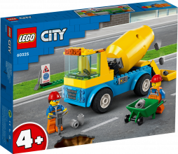 60325 LEGO® City Betona maisītāja automašīna, 4+ gadiem, NEW 2022!(Maksas piegāde eur 3.99)