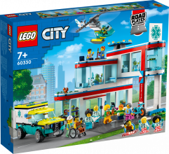 60330 LEGO® City Больница, c 7+ лет NEW 2022!(Maksas piegāde eur 3.99)