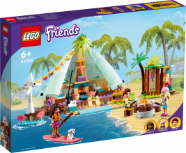 41700 LEGO® Friends Pludmales glempings, 6+ gadiem, NEW 2022!(Maksas piegāde eur 3.99)