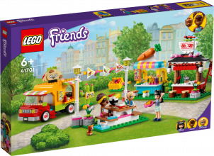 41701 LEGO® Friends Street Food tirdziņš, 6+ gadiem, NEW 2022!(Maksas piegāde eur 3.99)