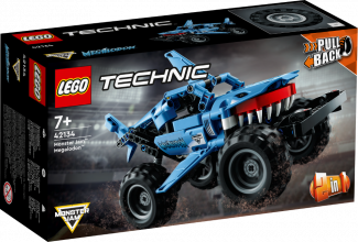 42134 LEGO® Technic Monster Jam™ Megalodon™, 7+ gadiem, NEW 2022! (Maksas piegāde eur 3.99)
