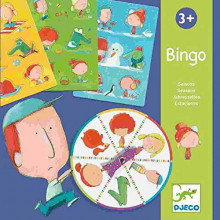 DJ08114 DJECO Loto / Bingo galda spēle Saskati siluetus un gadalaikus!, no 3 gadiem