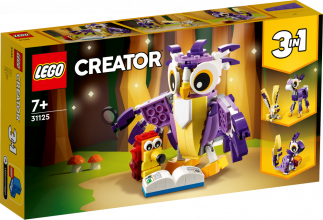 31125 LEGO® Creator Удивительные лесные обитателис 7+ лет NEW 2022! (Maksas piegāde eur 3.99)