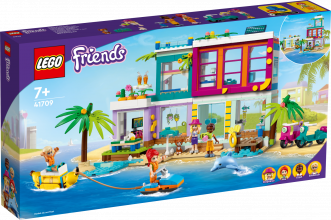 41709 LEGO® Friends Пляжный дом для отдыха с 7+ лет NEW 2022! (Maksas piegāde eur 3.99)