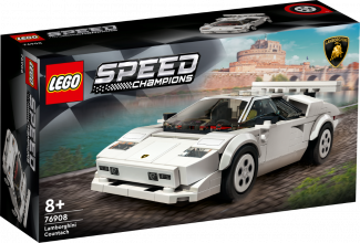 76908 LEGO® Speed Champions Lamborghini Countach с 8+ лет NEW 2021! (Maksas piegāde eur 3.99)