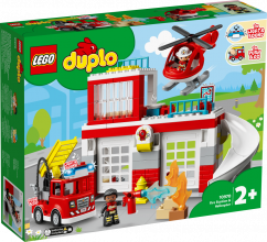 10970 LEGO® DUPLO Ugunsdzēsēju depo un helikopters, no 2+ gadiem NEW 2022! (Maksas piegāde eur 3.99)