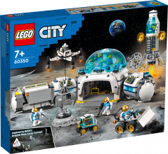 60350 LEGO® City Лунная научная база, с 7+ лет NEW 2022! (Maksas piegāde eur 3.99)