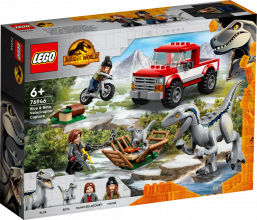 76946 LEGO® Jurassic World Velociraptoru Blū un Betas notveršana, no 6+ gadiem, NEW 2022! (Maksas piegāde eur 3.99)