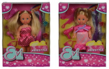 Simba Kustīga mini lelle frizētavā (apm.12cm garumā)no 3 gadiem (cena par 1 lelli)