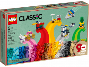 11021 LEGO® Classic 90 лет игры, c 5+ лет NEW 2022! (Maksas piegāde eur 3.99)
