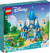 43206 LEGO® Disney Pelnrušķītes un Daiļā prinča pils, no 5+ gadiem, NEW 2022! (Maksas piegāde eur 3.99)