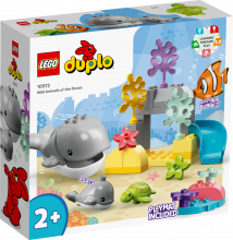10972 LEGO® DUPLO Обитатели океана, с 2+ лет, NEW 2022! (Maksas piegāde eur 3.99)
