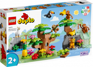 10973 LEGO® DUPLO Дикие животные Южной Америки, с 2+ лет, NEW 2022! (Maksas piegāde eur 3.99)