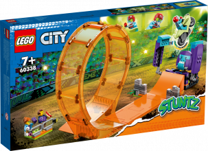 60338 LEGO® City Трюковая петля «Сокрушительный шимпанзе», с 7+ лет, NEW 2022! (Maksas piegāde eur 3.99)