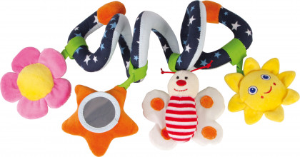 Legler Auduma rotaļlieta zīdaiņiem, pieliekama pie gultiņas, čubināma un skatāma, 5275