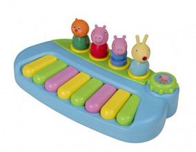 HTI Toys Cūciņas Pepas mūzikas klavieres, no 1,5 gada