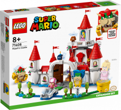 71408 LEGO® Super Mario Peach pils paplašinājuma maršruts, no 8+ gadiem, NEW 2022! (Maksas piegāde eur 3.99)