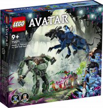 75571 LEGO® Avatar Нейтири и танатор против Майлза Куорича в УМП Скафандре , с 9+ лет, NEW 2022! (Maksas piegāde eur 3.99)