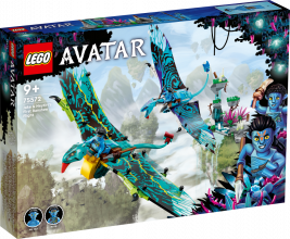 75572 LEGO® Avatar Первый полёт Джейка и Нейтири на банши, с 9+ лет, NEW 2022!