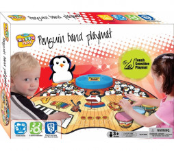 Zippy Mat Dance Skārienjutīgs paklājiņš ar 9 melodijām, 9mūzikas instrumentu skaņām, 3+ gadiem (iepakojums pabalējis un ir ieplīsis)