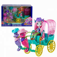 EnchanTimals Lelle ar karieti un aksesuāriem 4+ gadiem