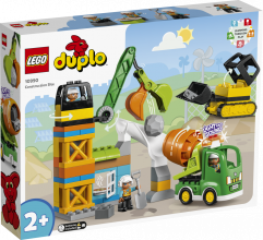 10990 LEGO® DUPLO Būvlaukums, no 2+ gadiem, NEW 2023!