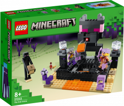 21242 LEGO® Minecraft Beigu arēna, no 8+ gadiem, NEW 2023!