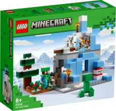 21243 LEGO® Minecraft Sasalušās smailes, no 8+ gadiem, NEW 2023!