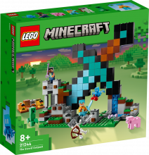 21244 LEGO® Minecraft Аванпост мечей, с 8+ лет, NEW 2023!