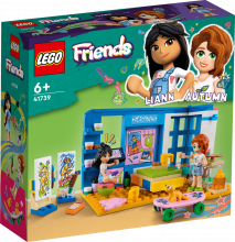 41739 LEGO® Friends Liannas istaba, no 6+ gadiem, NEW 2023!