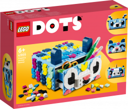 41805 LEGO® DOTS Radošā dzīvnieku atvilktne, no 6+ gadiem, NEW 2023!