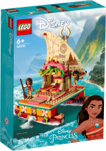 43210 LEGO® Disney Vaianas ceļa meklēšanas laiva, no 6+ gadiem, NEW 2023!