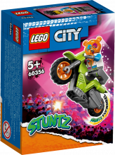 60356 LEGO® City Трюковый мотоцикл медведя с 5+ лет, NEW 2023!